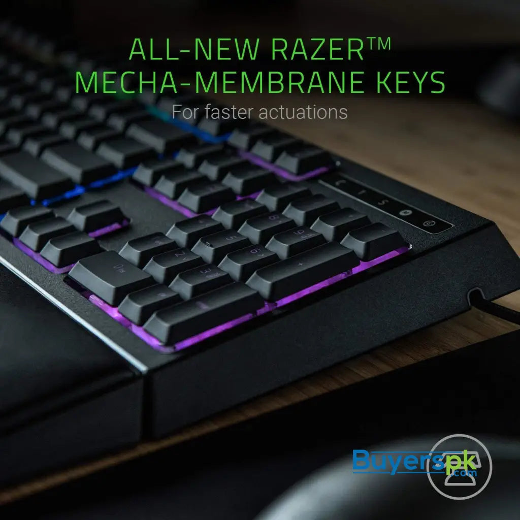 Razer Ornata Chroma - Multi-color Membrane Gaming Keyboard - US Layout - FRML Packaging - Keyboard Razer Ornata Chroma - Multi-color Membrane Gaming Keyboard - US Layout - FRML Packaging - Keyboard